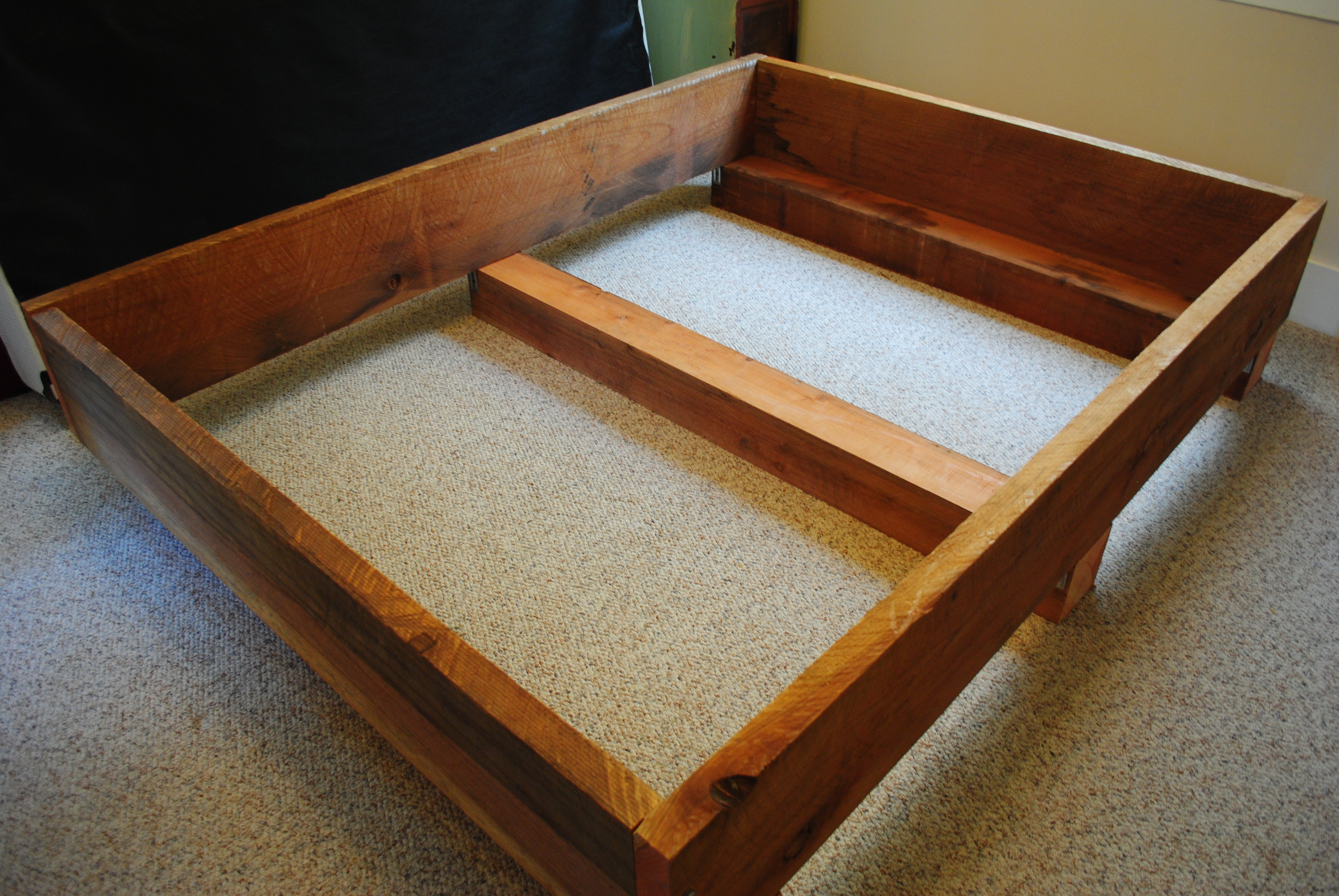 DIY Project #2: Redwood Bed Frame Transmigration